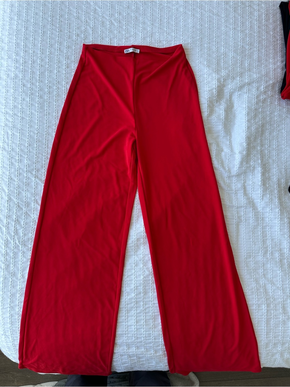 Zara: Red Flowy Pants (SET)